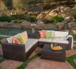 Achat Salon De Jardin Beau Francisco 6pc Outdoor Wicker Sectional sofa Set W Cushions