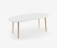 Achat Table Best Of Oqui Extendable Oval Table 120 200 X 90 Cm White