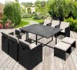 Amazon Salon De Jardin Resine Charmant Miadomodo Esemble De Jardin Encastrable 11 Pi¨ces En