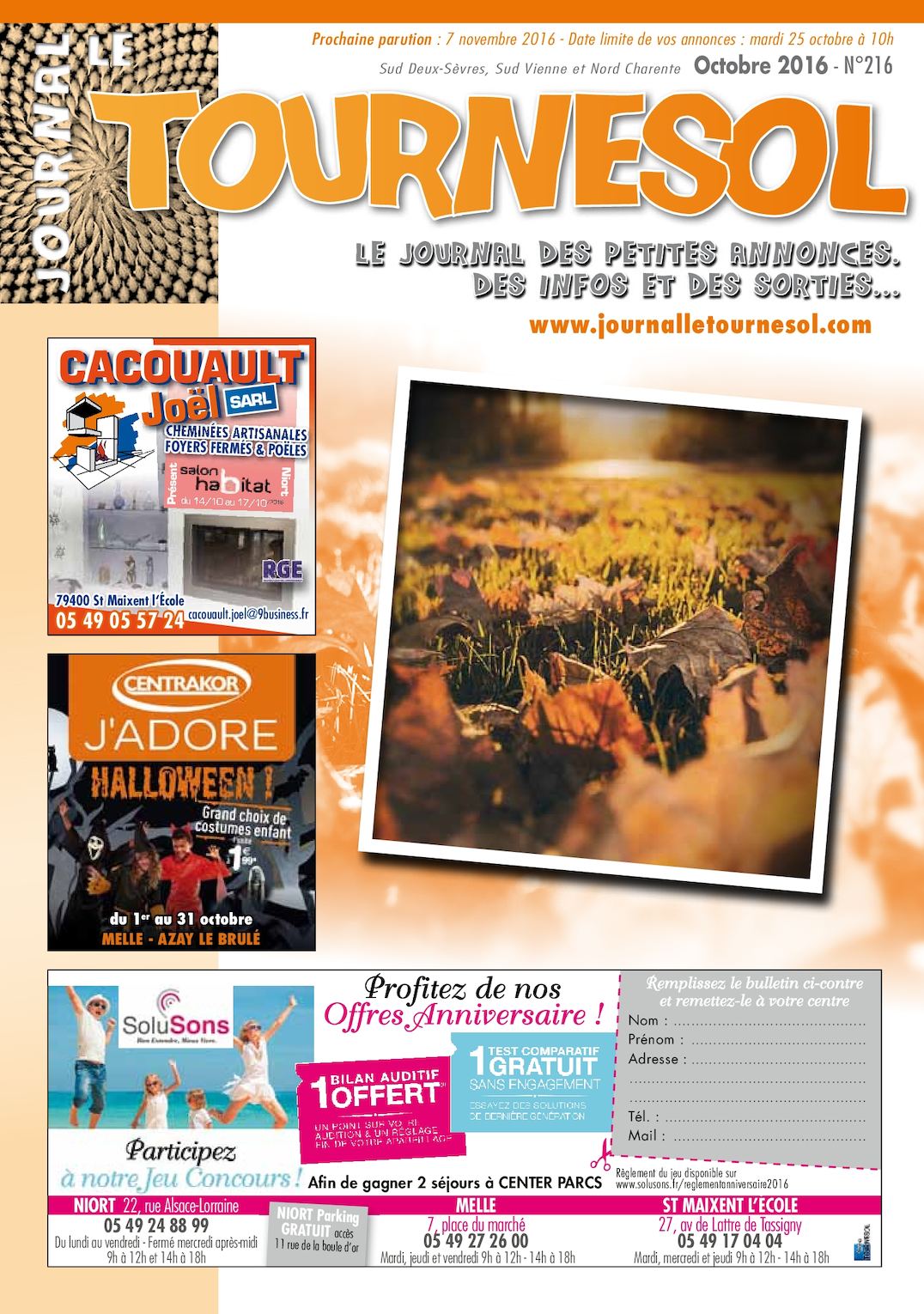 Animalerie Leclerc Génial Calaméo Journal Le tournesol Octobre 2016