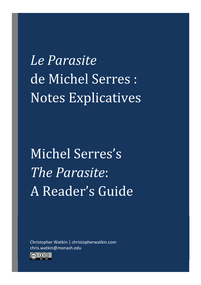 Bache De Protection Salon De Jardin Élégant Pdf Michel Serres S the Parasite A Reader S Guide