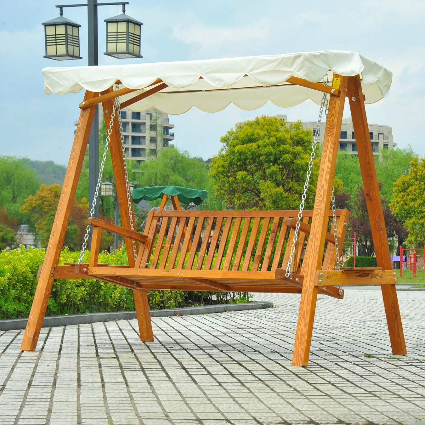 balancelle balancoire hamac banc fauteuil de jardin bois de pin 3 balancelle bois jardin balancelle bois jardin