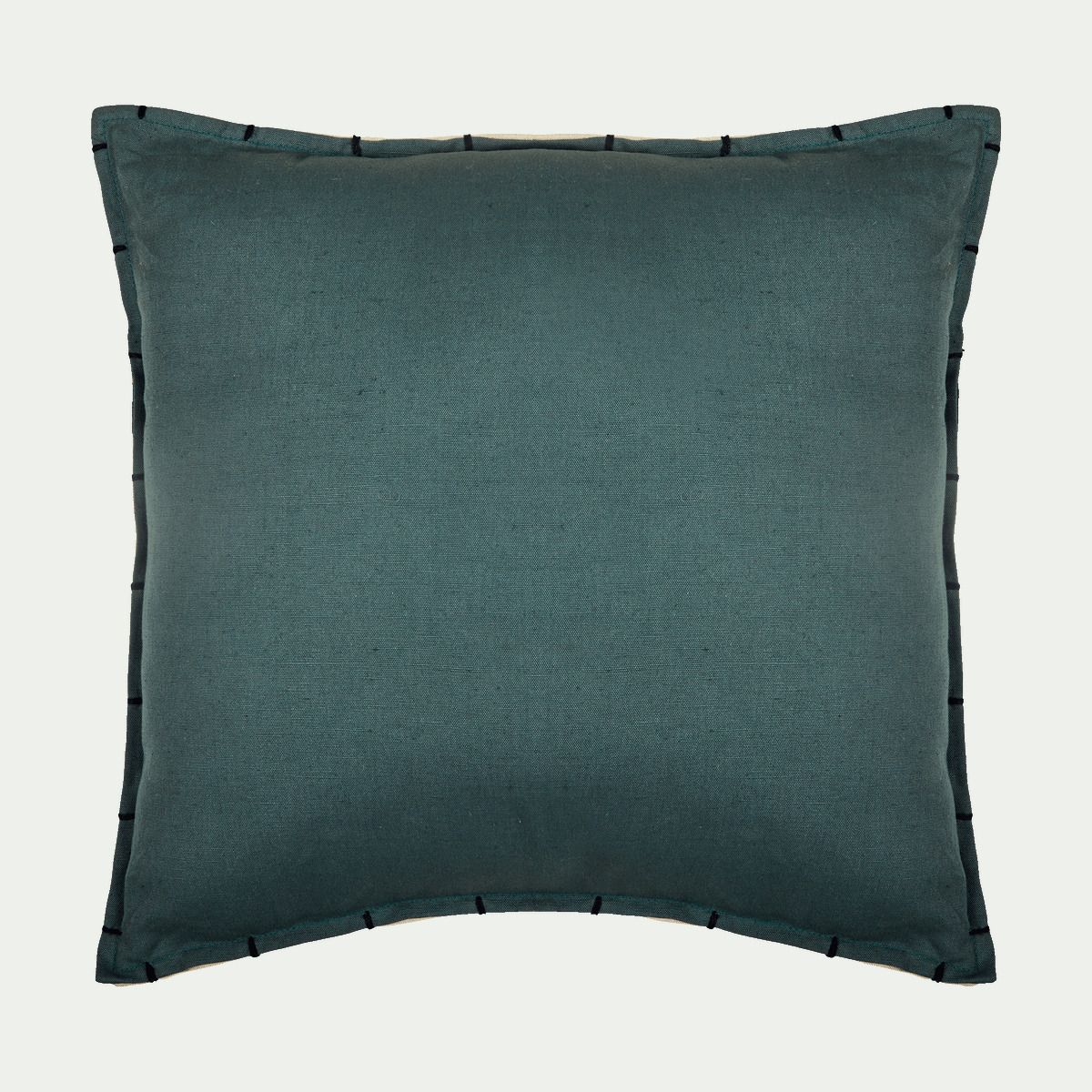 Banc Alinea Frais Coussin En Lin Et Coton Vert Et Beige 45x45cm Alinéa