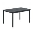 Banc De Jardin 2 Places Génial Table De Jardin Linear Steel 140x75cm