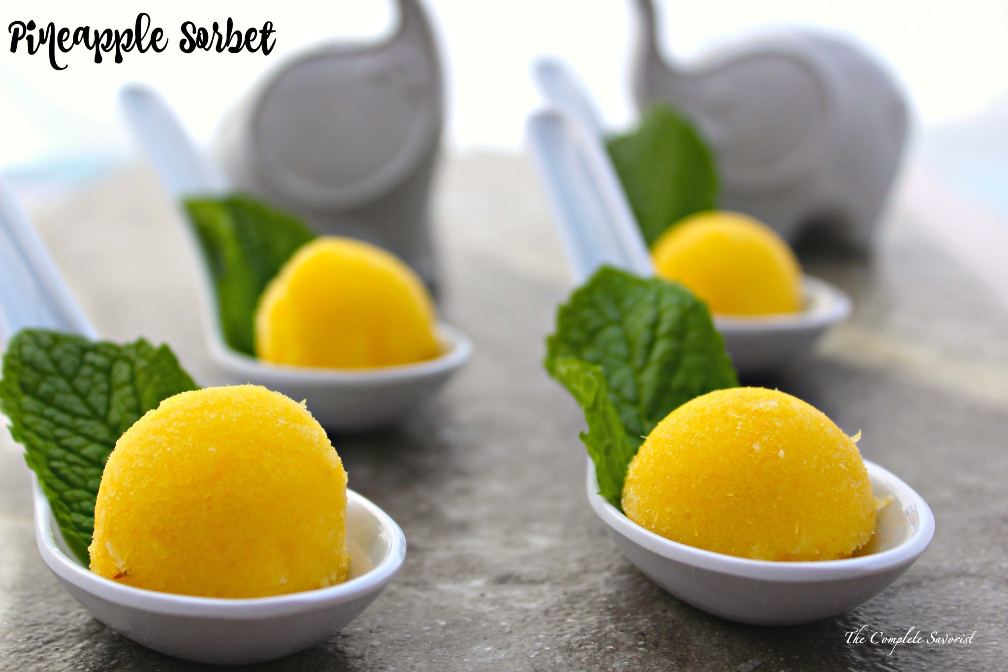 Pineapple Sorbet 2