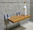 Banc Jardin Aluminium Luxe Acheter Diyhd Ur 15 3 4 Pouces Douche Pliante En Bois Moderne Teck Banc Chrome Montage Mural Salle De Bain Si¨ge De Douche De $99 5 Du Diyhd