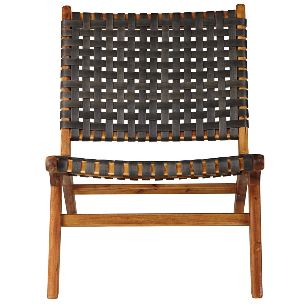 fauteuil de jardin en acacia massif et resine tressee coloris charbon 1000 15 29 2