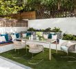 Banquette Haute Luxe Garden Overview Featuring the Hermes Covered Outside
