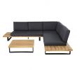 Banquette Jardin Best Of Sal³n De Jard­n De 4 5 Plazas De Aluminio Y Acacia Maciza