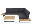 Banquette Jardin Best Of Sal³n De Jard­n De 4 5 Plazas De Aluminio Y Acacia Maciza