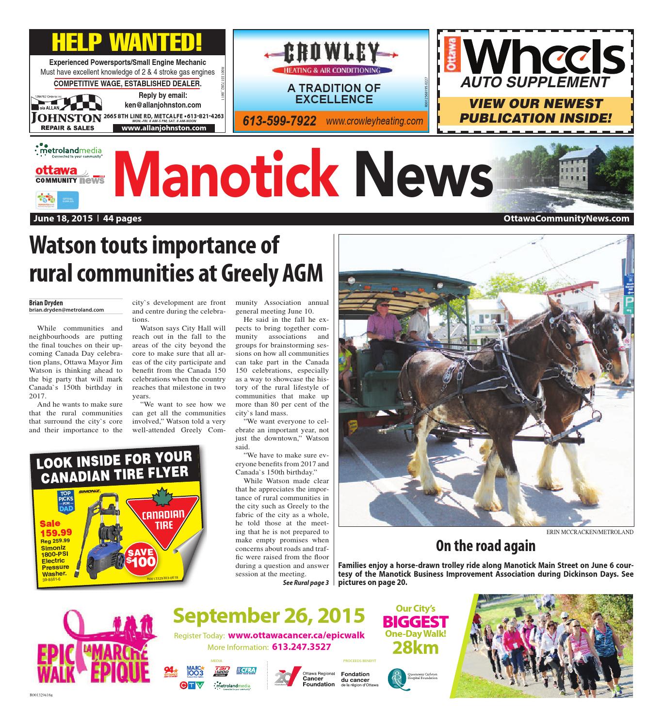 Bar Resine Tressee Best Of Manoticknews by Metroland East Manotick News issuu