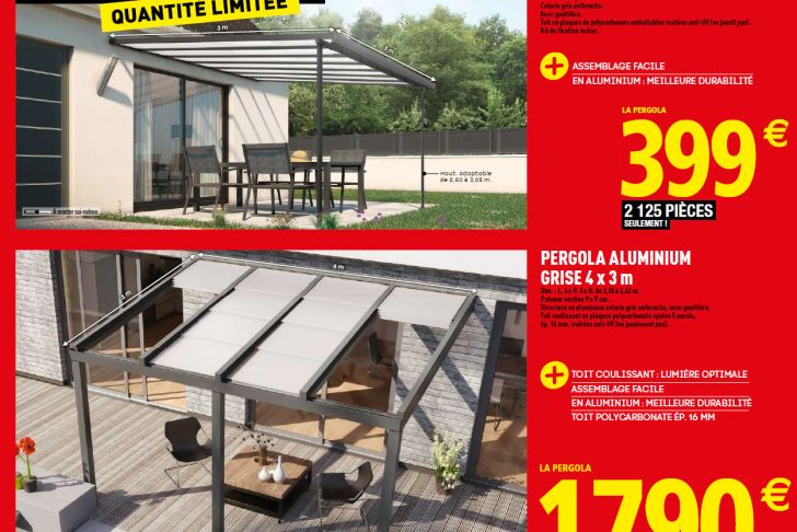 Brico Depot Pergola Aluminium Inspirant toit Terrasse Brico Depot