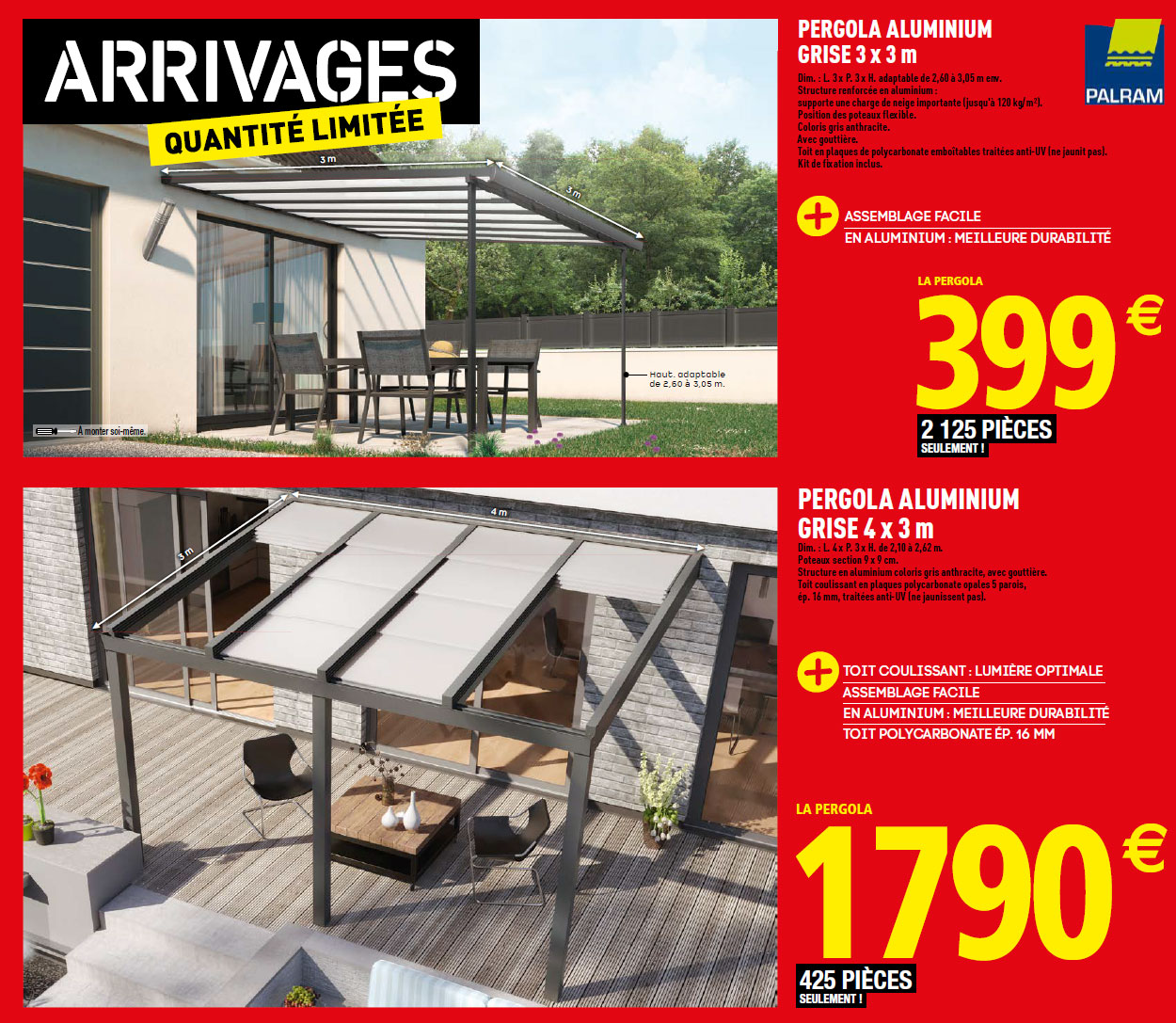 Brico Depot Pergola Aluminium Inspirant toit Terrasse Brico Depot