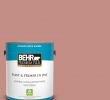 Brico Depot Portugal Génial Behr Premium Plus 1 Gal S160 4 Portuguese Dawn Satin Enamel Low Odor Interior Paint and Primer In E