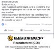 Brico Depot Recrutement Unique Electro Depot 76