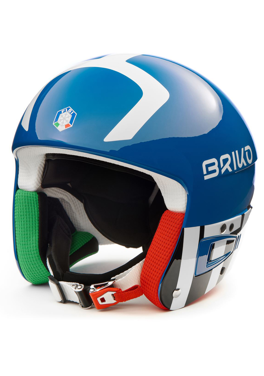 Brico T Unique Briko Vulcano Fis Kids Ski Helmet 6 8 Jr Fisi S Royal Blue N Blu