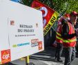 Bricodepot Paris Beau Demonstration Against the social Plan at Castorama "when