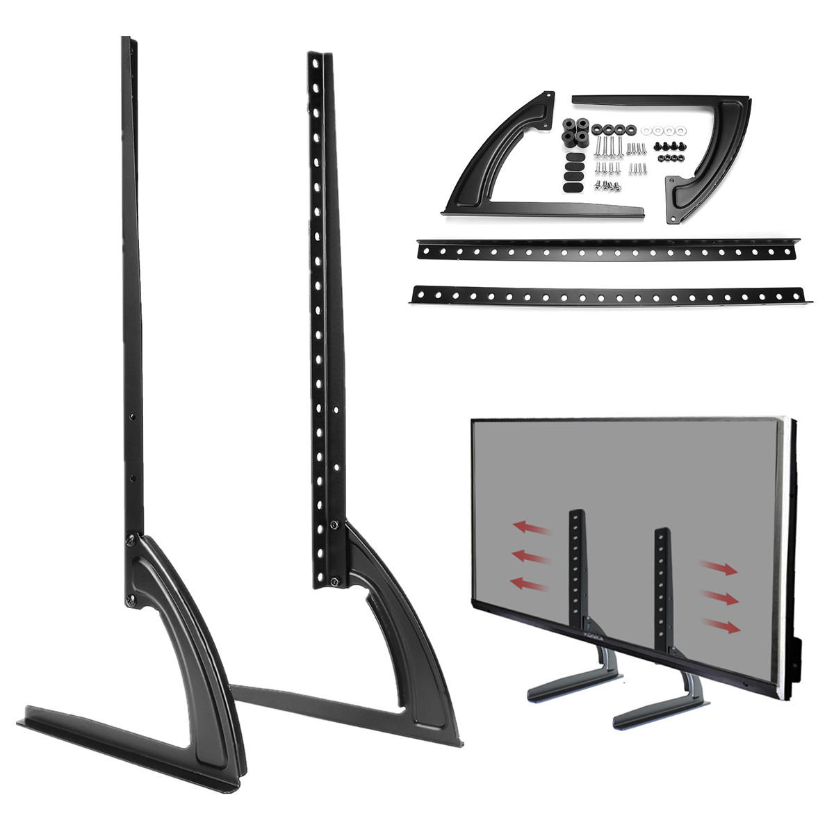 C Discount Tv Charmant Universal Table top Tv Stand Legs for Led Lcd Plasma Flat Screen Tv 26 65inch