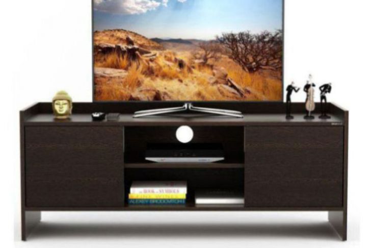 C Discount Tv Frais Bluewud Charley Tv Entertainment Unit Table Set top Box Stand