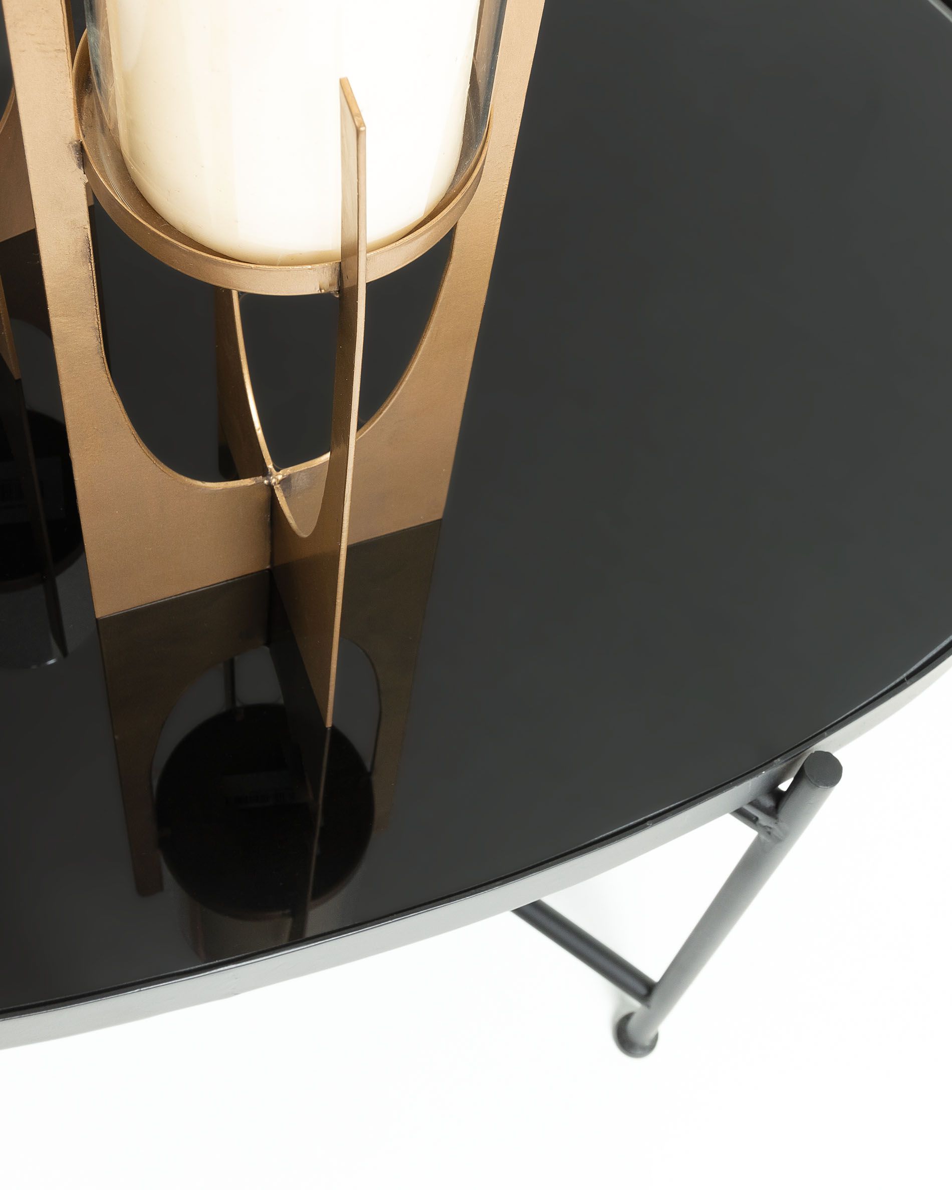 C Discount Tv Génial Black Marlet Side Table 82 X 55 Cm