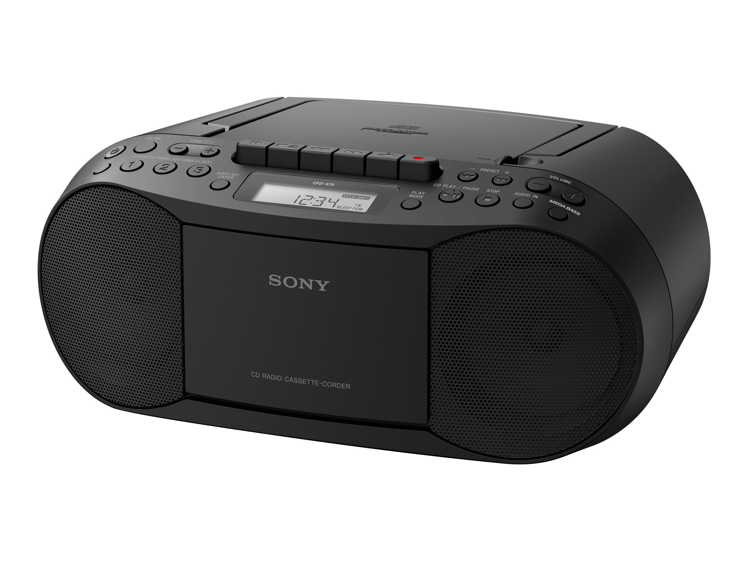 Cadeau Leclerc Unique Radio Cd sony Radio Cd Noire Cfd S70w