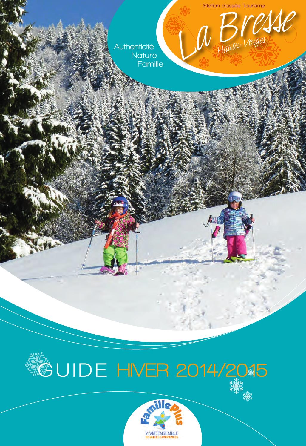 CanapÃ© De Jardin Frais Guide Hiver 2014 2015 by tourisme La Bresse issuu