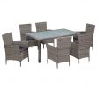 Canape Exterieur Resine Tressee Inspirant Détails Sur Ensemble Salon De Jardin En Résine Tressée Poly Rotin Table Chaises Set 5 7 9pcs