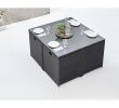 Canape Exterieur Resine Tressee Luxe Salon De Jardin Family 8 Places