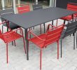 Canape Jardin Aluminium Best Of Salon De Jardin Rouge