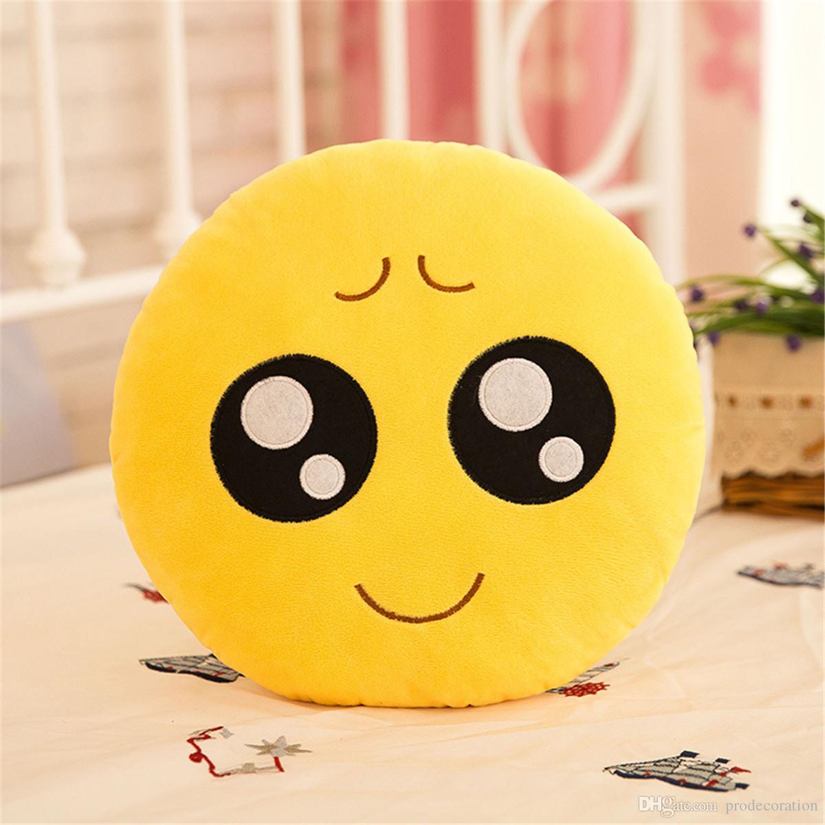 Canapé Lit De Jardin Best Of Acheter 30 Cm Mignon Creative Emoji oreiller Doux En Peluche En Peluche Jouet Poupée Ronde émotic´ne Coussin Décor  La Maison Canapé Lit Throw Smiley