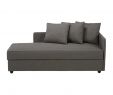 Canape Lit Jardin Beau Grey Fabric Chaise Longue