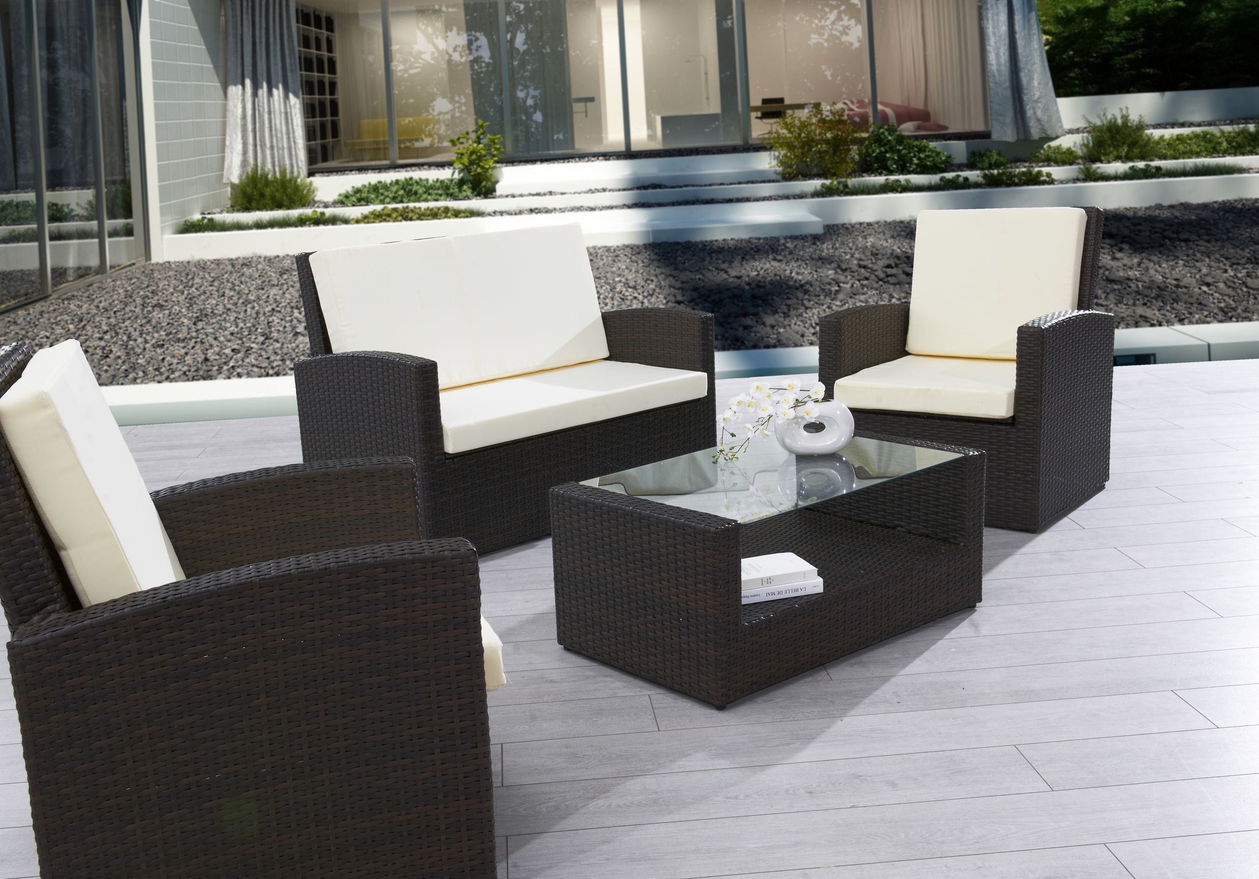 Canape Resine Tressee Frais Salon Exterieur Terrasse