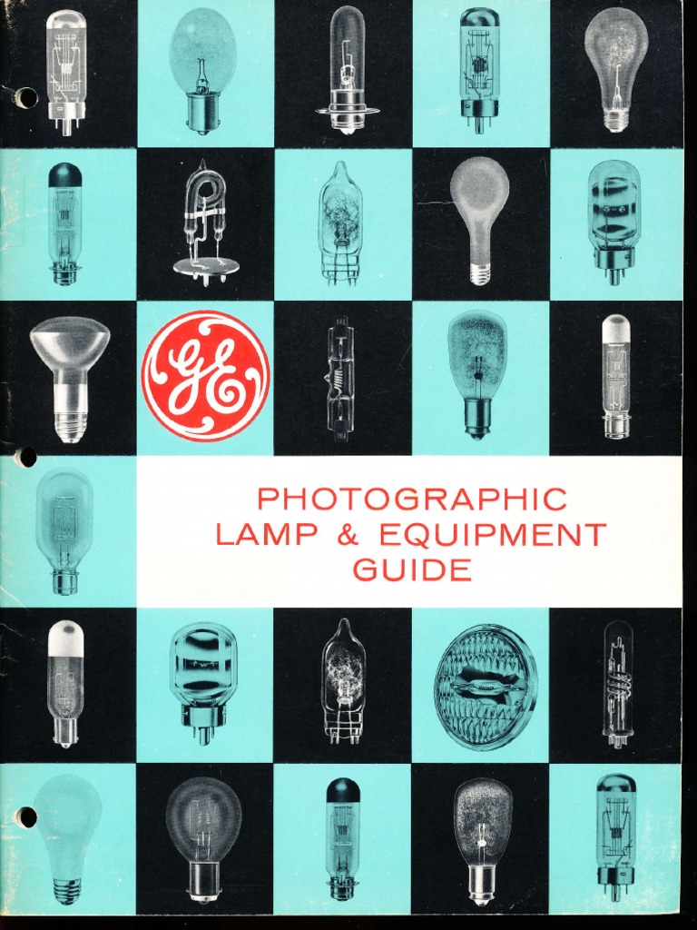 Catalogue Ozalide Unique Ge Graphic Lamp Guide 1966