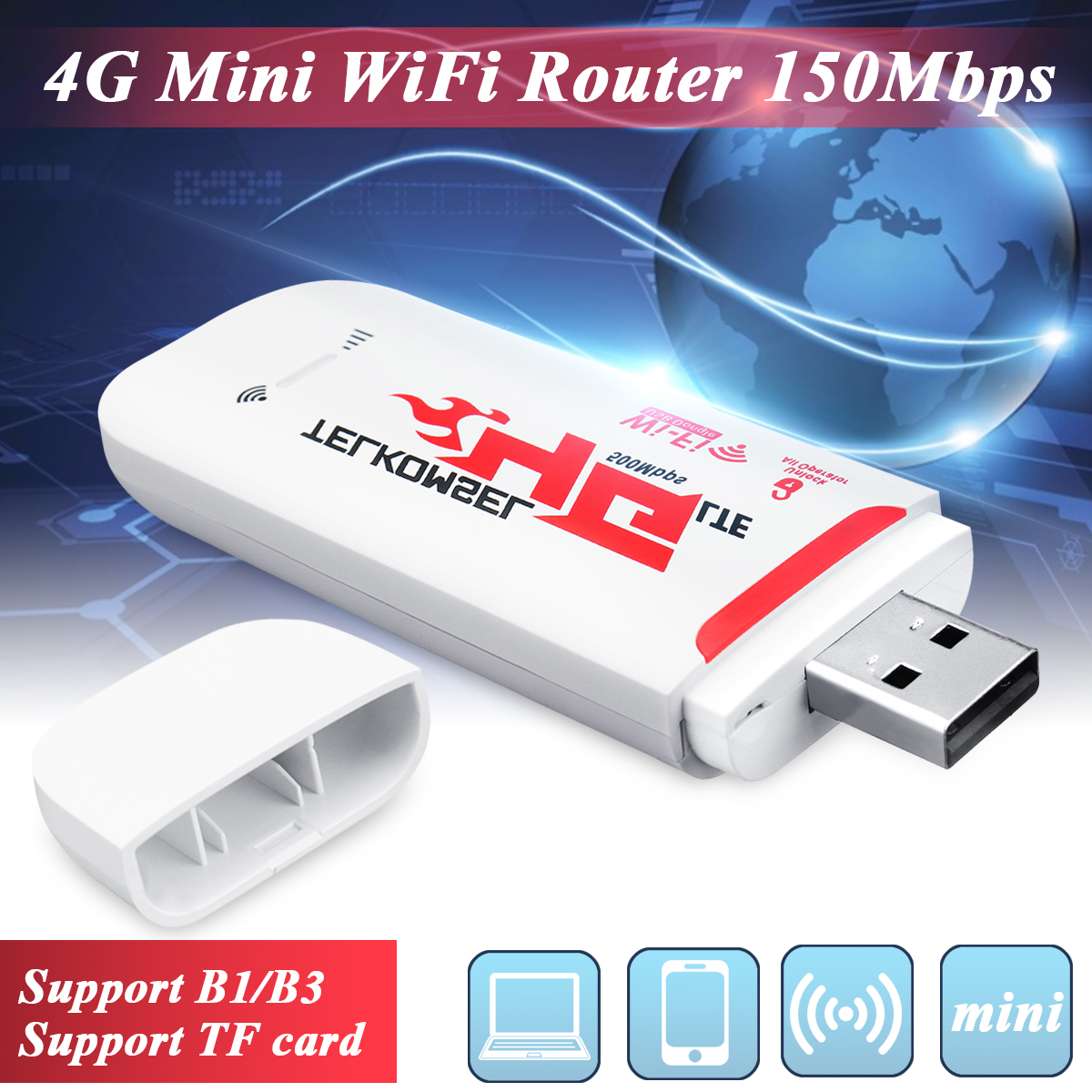 Cdiscount ordinateur Génial Tempsa Ufi Routeur 4g Routeur Wifi 150mbps Support Carte B1