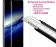Cdiscount Portable Best Of Vitre Verre Trempé Pour Samsung Galaxy S8 Plus Incurvé total écran Transparent