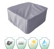 Cdiscount Salon De Jardin Génial Neufu Housse B¢che Pluie Protection Couverture Extérieur Jardin Meuble 120x120x74cm Gris