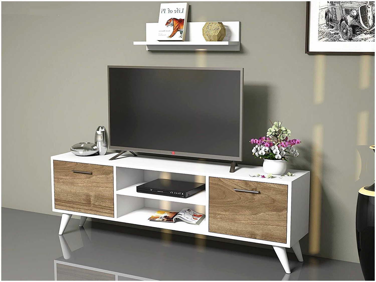 Cdiscount Tele Best Of Meubles Tv Blanc Nouveau Meuble Tele Bois Meuble Noir Et