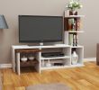 Cdiscount Tele Génial Arzu Tv Unit White Walnut In 2019