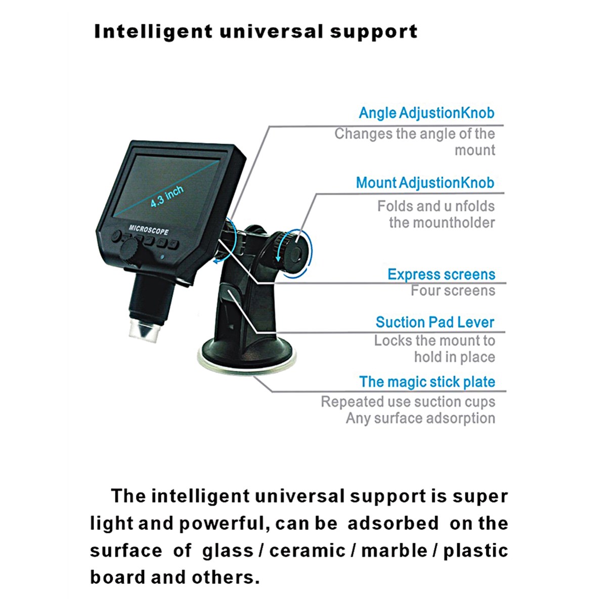 Cdiscount Tv Samsung Charmant Digital Hd 1 600x 3 6mp Microscope Continuous Magnifier 4 3