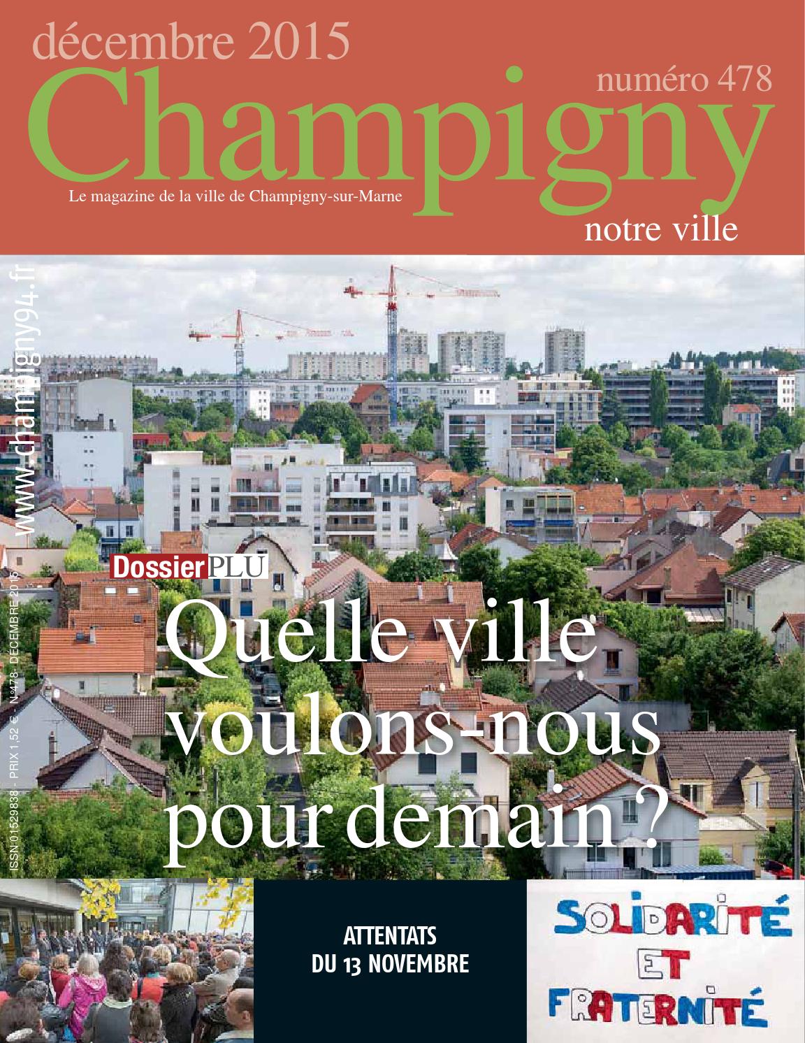 Centre Leclerc Le Plus Proche Frais Champigny Notre Ville N° 478 Décembre 2015 by N R issuu