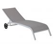 Chaise Basse Jardin Nouveau Bain De soleil De Jardin En Tissu Marbella Gris Naterial En