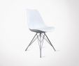 Chaise Bistrot Bois Pas Cher Inspirant Chaise Design Pied Chrome Gustave