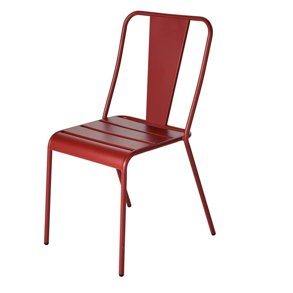 Chaise De Jardin Aluminium Charmant Chaise De Jardin En Métal Terracotta In 2019