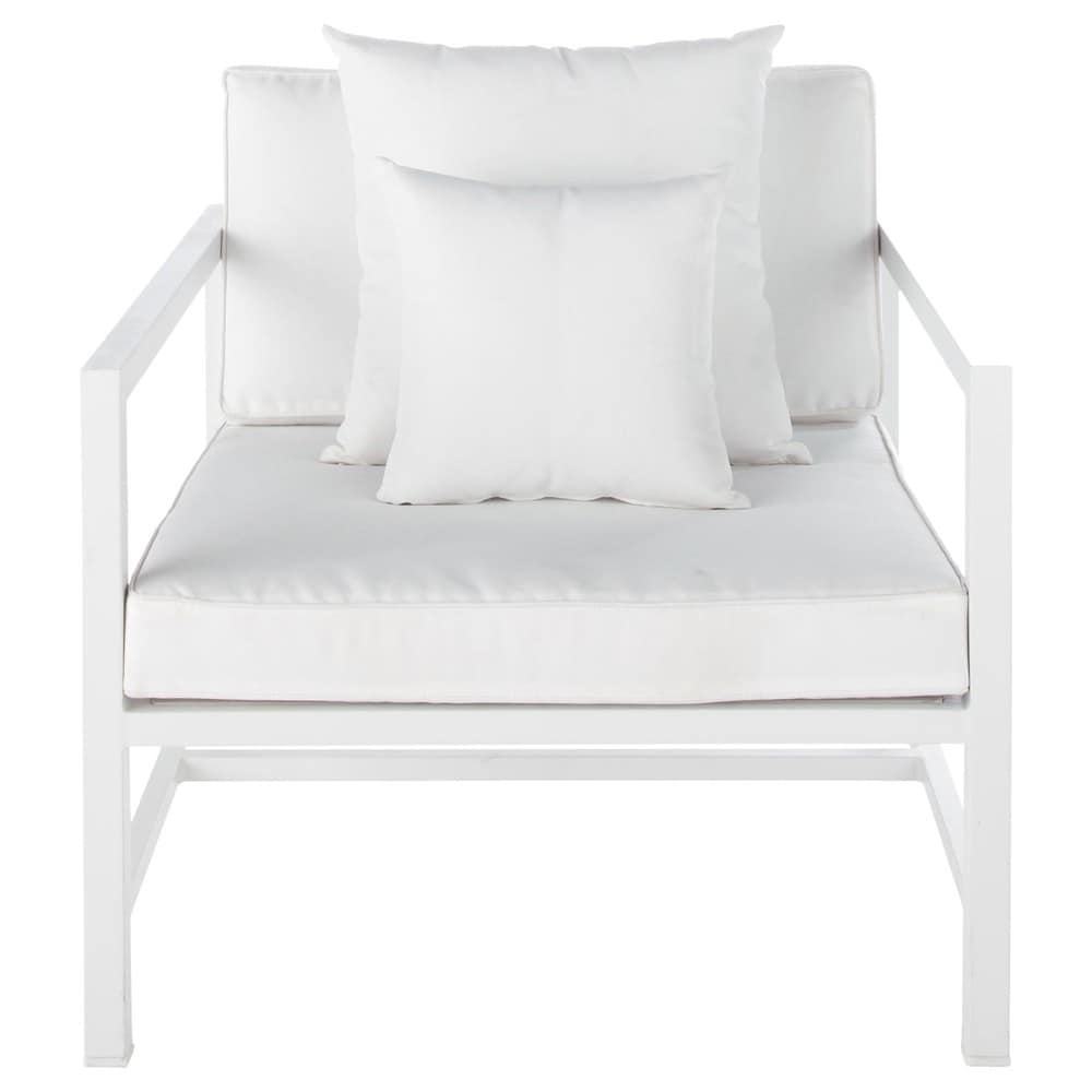 fauteuil de jardin en aluminium blanc 1000 13 4 1