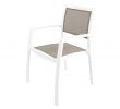 Chaise De Jardin Aluminium Élégant Chaise Jardin Alu Blanc