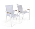 Chaise De Jardin Blanc Nouveau Tex T 2 Pi¨ces