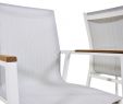 Chaise De Jardin Blanc Unique Tex T 2 Pi¨ces