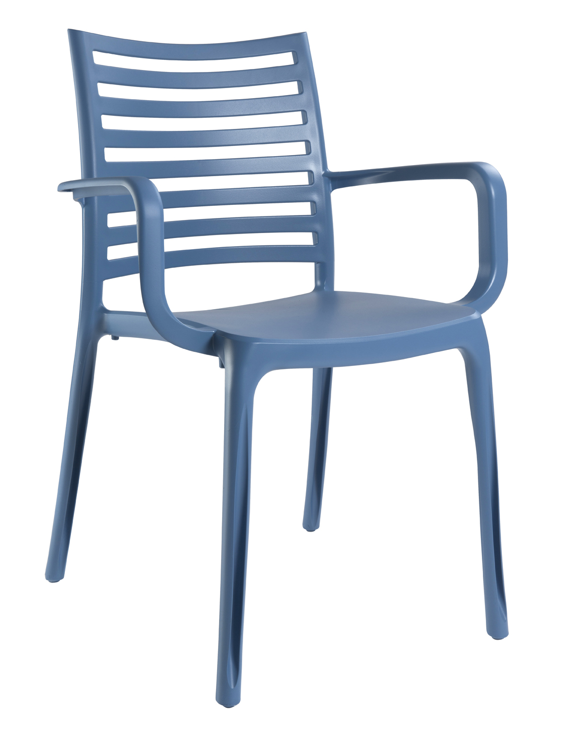 fauteuil de jardin sunday bleu denim 3363