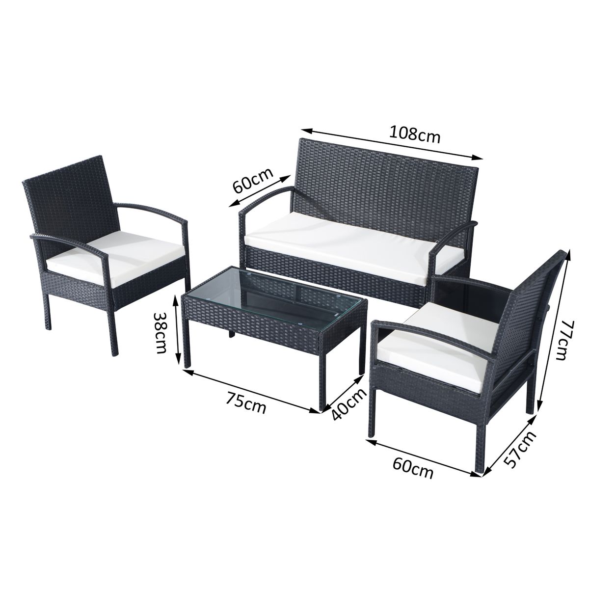 Chaise De Jardin En Aluminium Inspirant Ensemble Salon De Jardin 4 Places Products