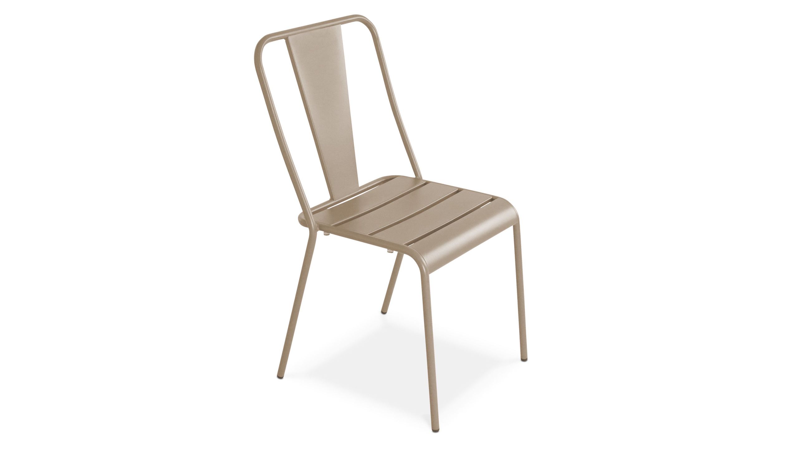 chaise de jardin bistrot en metal